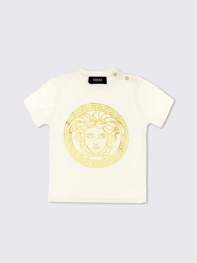 Young Versace Babies' T-shirt  Kids In White