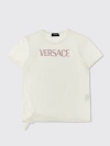 YOUNG VERSACE T-SHIRT YOUNG VERSACE KIDS COLOR WHITE,F32884001