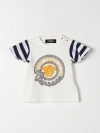 YOUNG VERSACE T-SHIRT YOUNG VERSACE KIDS COLOR WHITE,F40203001