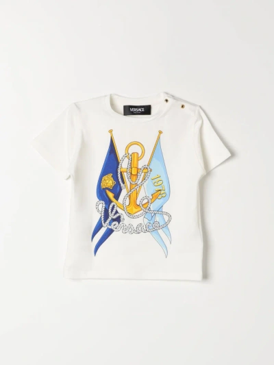 Young Versace Babies' T-shirt  Kids Color White