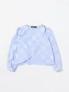 Young Versace Top  Kids Color Sky In Sky