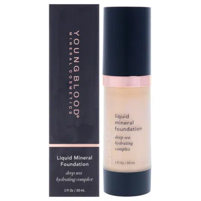 YOUNGBLOOD YOUNGBLOOD LADIES LIQUID MINERAL FOUNDATION 1 OZ SHELL MAKEUP 696137031026