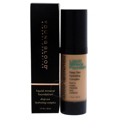 Youngblood Liquid Mineral Foundation - Pebble By  For Women - 1 oz Foundation In White