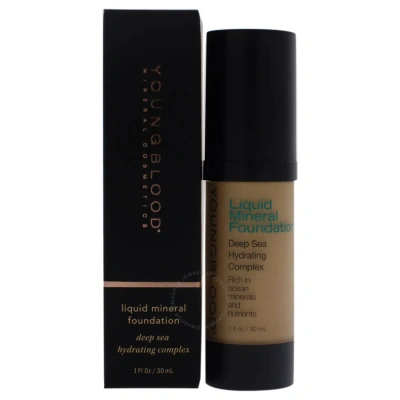 Youngblood Liquid Mineral Foundation - Sand By  For Women - 1 oz Foundation In White