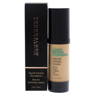 Youngblood Liquid Mineral Foundation - Shell By  For Women - 1 oz Foundation In White