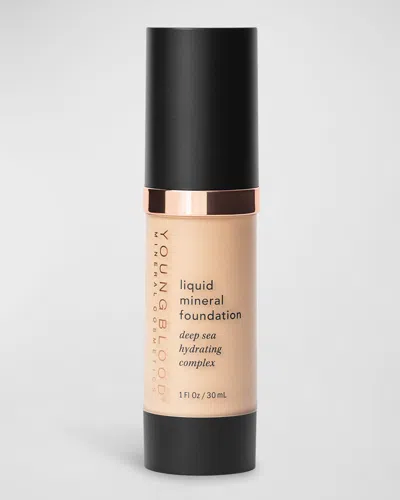 Youngblood Mineral Cosmetics Liquid Mineral Foundation Deep Sea Hydrating Complex, 1 Oz. In Bisque