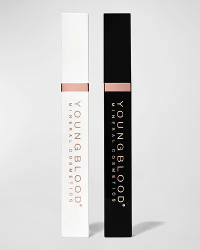 Youngblood Mineral Cosmetics Power Couple Lengthening Mascara And Mascara Primer Duo In Black/white