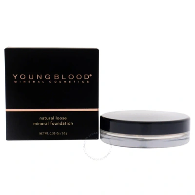 Youngblood Natural Loose Mineral Foundation - Cool Beige By  For Women - 0.35 oz Foundation In White