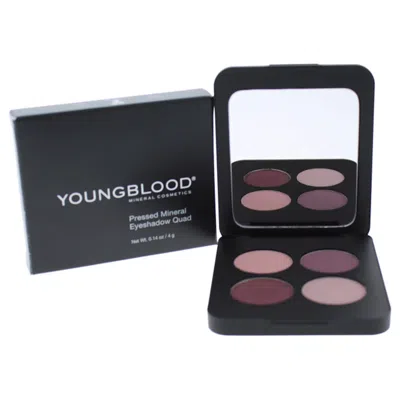 Youngblood Pressed Mineral Eyeshadow Quad - Vintage By  For Women - 0.14 oz Eyeshadow