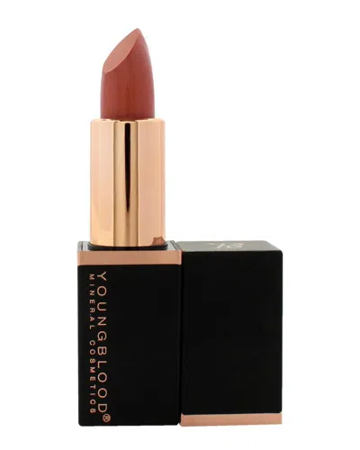 Youngblood Women's 0.14oz Barely Nude Mineral Creme Lipstick In Brown
