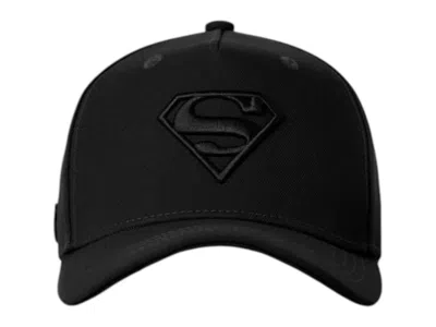 Pre-owned Youngla Men's  X Superman Shield Hat In Black