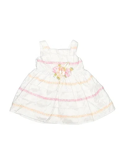 Pre-owned Youngland Babies' Dress In White