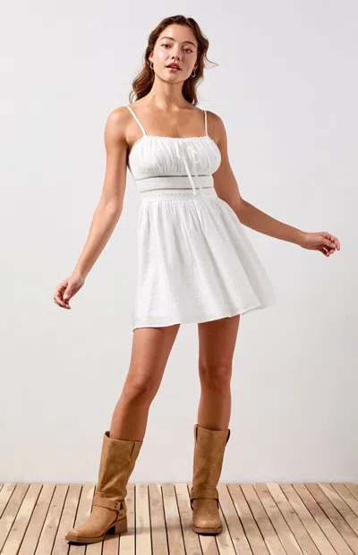 Your Favorite Women's Emma Bustier Mini Dress In White