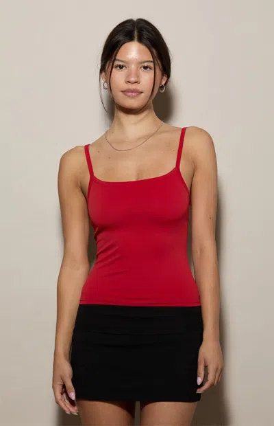 Your Favorite Women's Jessa Sleek Cami Top In Red
