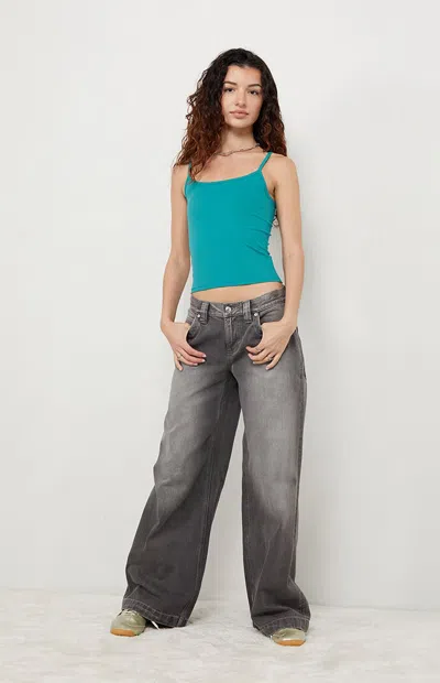 Your Favorite Women's Jessa Sleek Cami Top In Teal In Multi