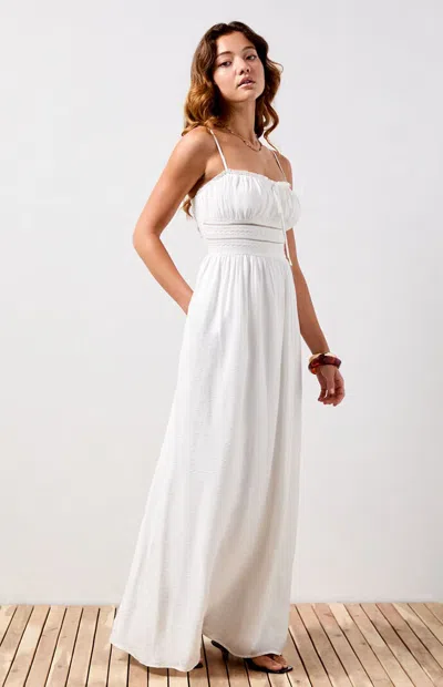 Your Favorite Women's Laura Bustier Maxi Dress In White