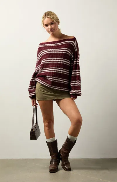 Your Favorite Women's Wren Off-the-shoulder Sweater In Multi