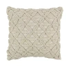 Your Lifestyle By Donna Sharp Crochet Square Throw Pillow In White