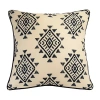 Your Lifestyle By Donna Sharp Mesa Diamond Square Throw Pillow In White