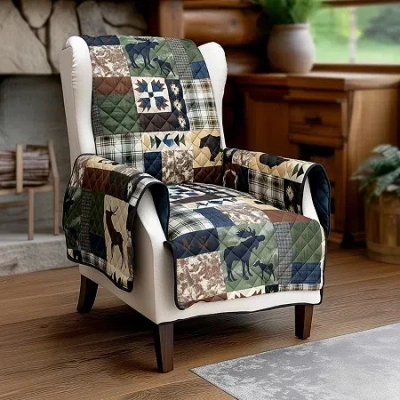 Your Lifestyle By Donna Sharp Rustica Sofa Protector In Green