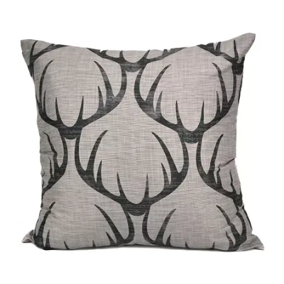 Your Lifestyle By Donna Sharp Timber Square Throw Pillow In Gray