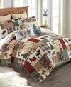 Your Lifestyle Dashing Patchwork 3-pc. Comforter Set, King In Multi