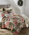 Your Lifestyle Holly Forest Patchwork 2-pc. Quilt Set, Twin In Multi