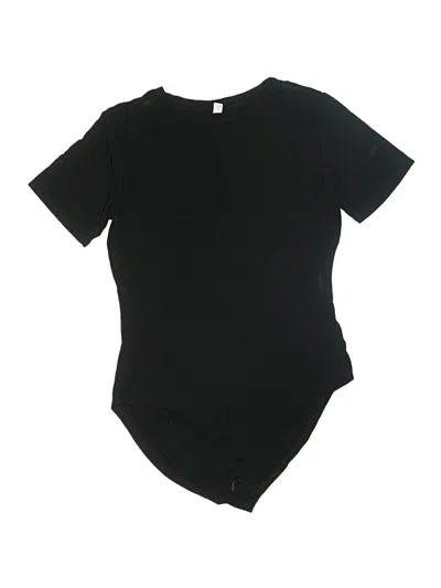 Pre-owned Your Style Bodysuit In Black