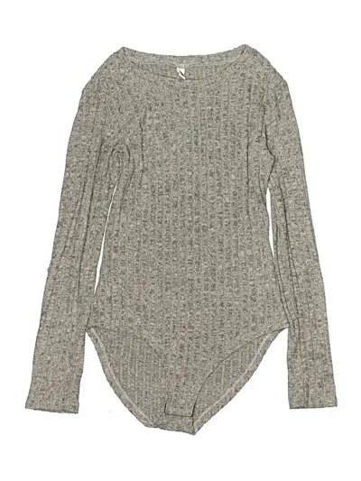 Pre-owned Your Style Bodysuit In Gray
