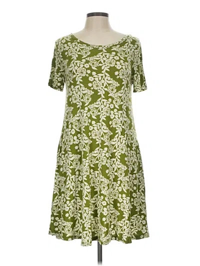 Pre-owned Your Style Casual Dress In Green