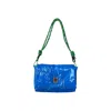 Yourhandbags Women's Blue / Green Blue Candy Bag With Blue And Green Rope Strap