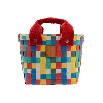 Yourhandbags Women's Colorful Small Basket Bag