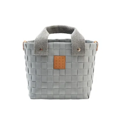 Yourhandbags Women's Grey Small Basket Bag In Gray
