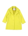 Yours By 02tandem Toddler Girl Coat Yellow Size 6 Polyester, Viscose In Yellow