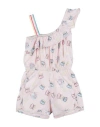 Yours By 02tandem Toddler Girl Jumpsuit Light Pink Size 7 Cotton In Pink