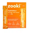 Yourzooki Hydration + Energy And Focus Electrolyte Sachets