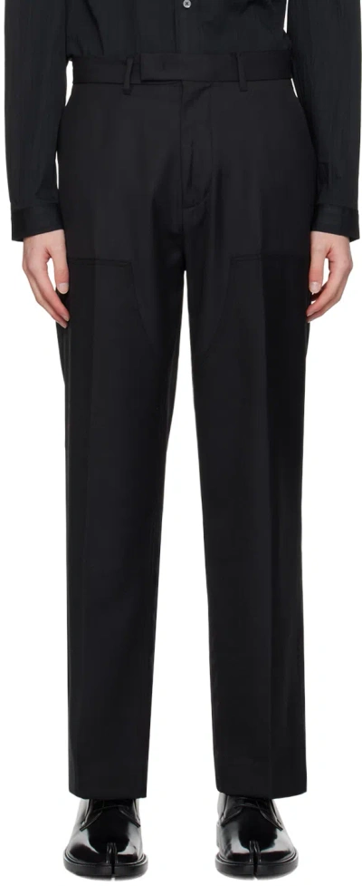 Youth Black Carpenter Trousers