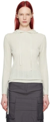Youth Gray Drawstring Hoodie In Light Grey
