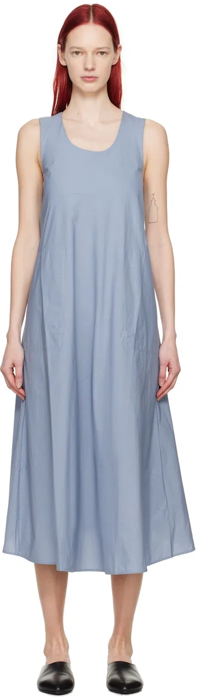 Youth Gray Lettuce Edge Midi Dress In Light Grey