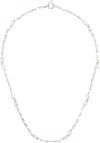 YOUTH SILVER TWIST CHAIN NECKLACE