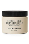 Youth To The People Superberry Firm + Glow Dream Body Butter With Niacinamide, Hyaluronic Acid + Ant In No Color