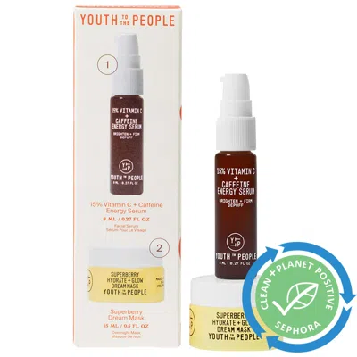Youth To The People Youth Stacks: Brighter Tomorrow Duo For Dullness