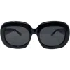 Youzey Allure Sunglasses With Polarized Lens In Black