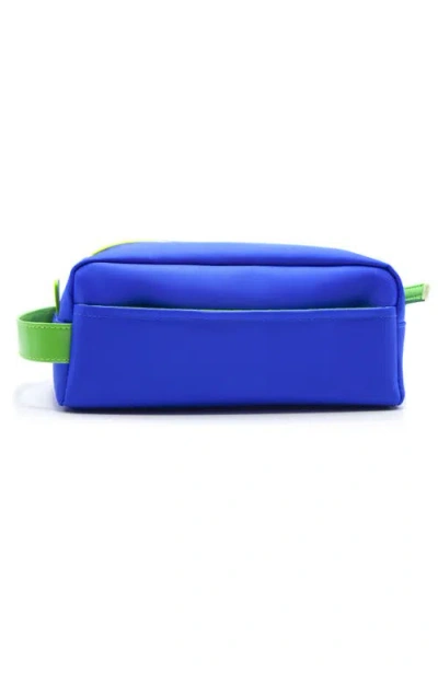 Youzey Blue & Lime Green Toiletry Bag