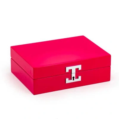 Youzey Jewelry Box With Velvet Lining In Pink