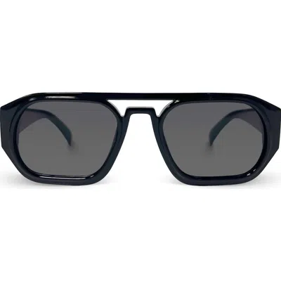 Youzey The Blaire Sunglasses In Black