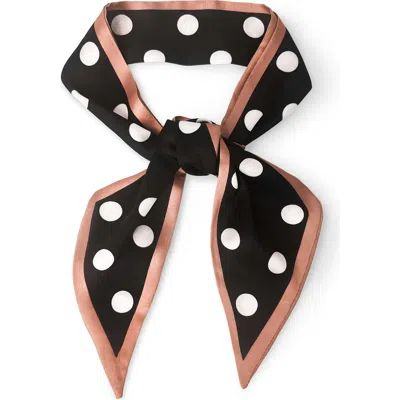 Youzey The Como Skinny Scarf In Multi