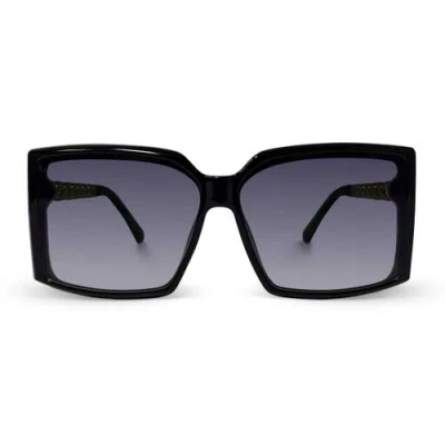 Youzey The Farrah Sunglasses In Blue