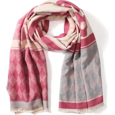 Youzey The Isabelle Scarf In Pink