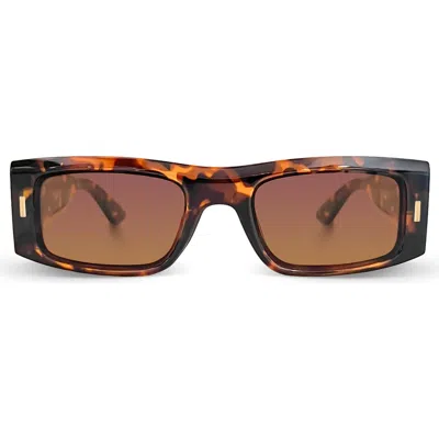 Youzey The Jet Sunglasses In Brown